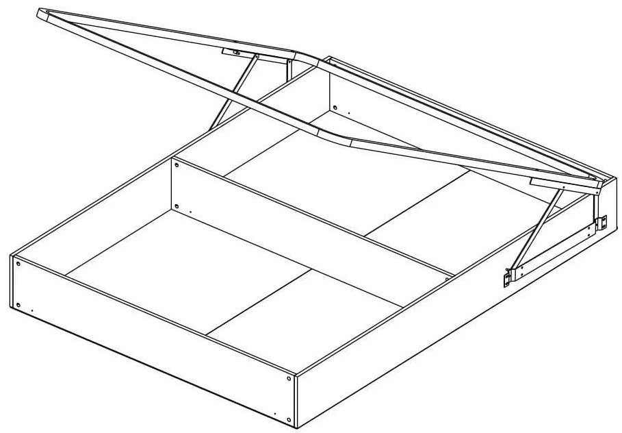 Кровать Anrex Оскар 160x200см коричневая купить,NaN