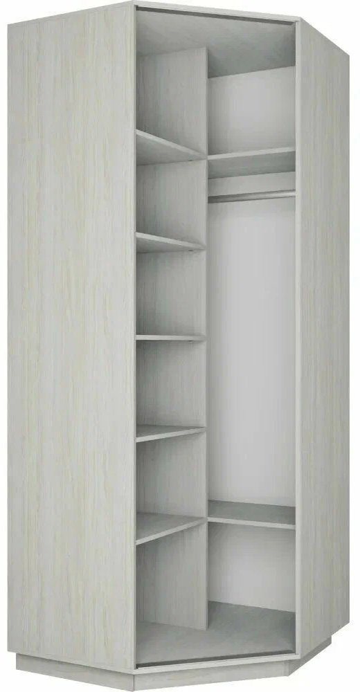 Шкаф угловой Е1 Экспресс, 90x240х90 см, светло-коричневый купить,NaN