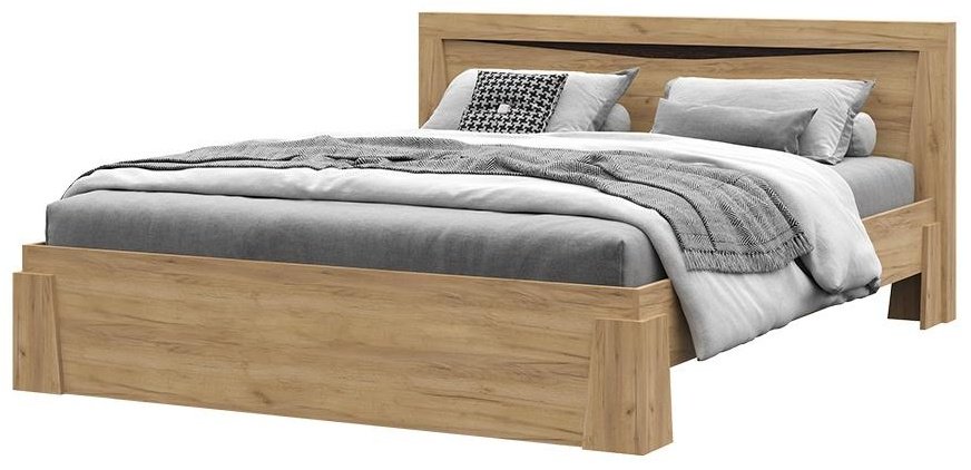 Кровать Стендмебель Паола 160x200см коричневый купить,NaN