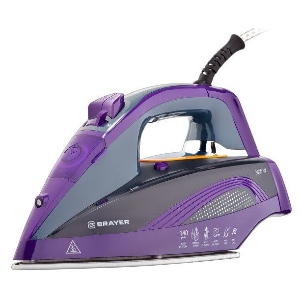  Утюг Brayer BR4001 фиолетовый