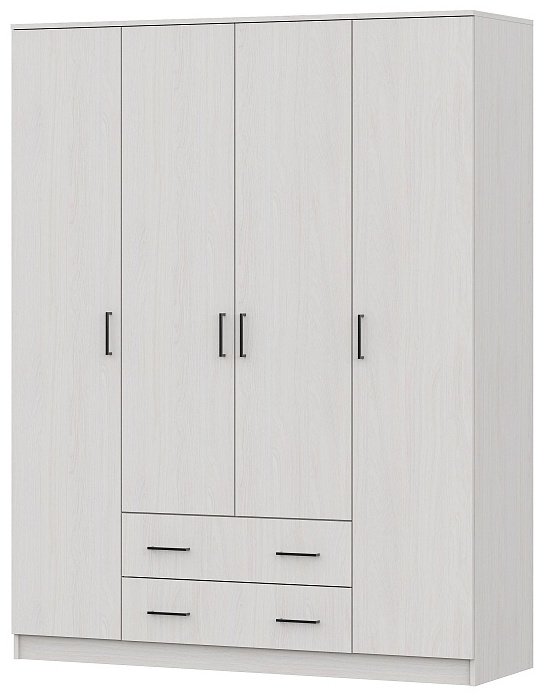 Распашной шкаф ШК 1 SV-0038, 160.1x205х52 см, белый купить,NaN
