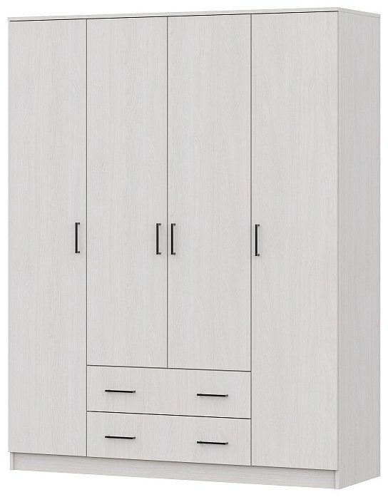 Распашной шкаф ШК 1 SV-0038, 160.1x205х52 см, белый купить,NaN