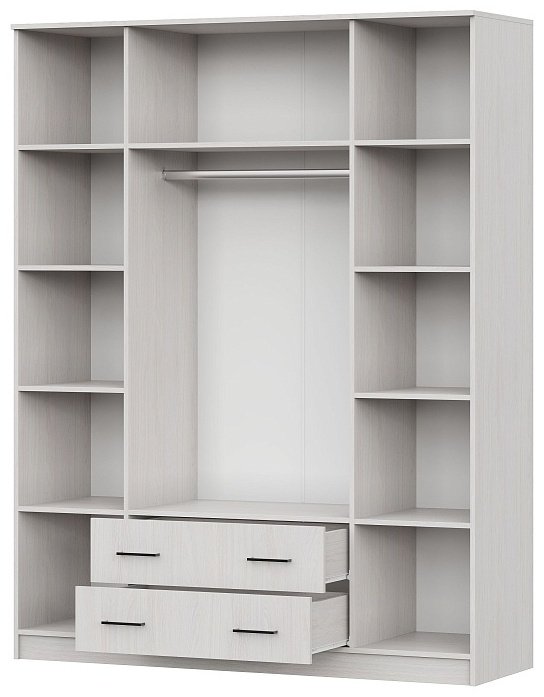 Распашной шкаф ШК 1 SV-0038, 160.1x205х52 см, белый купить,NaN