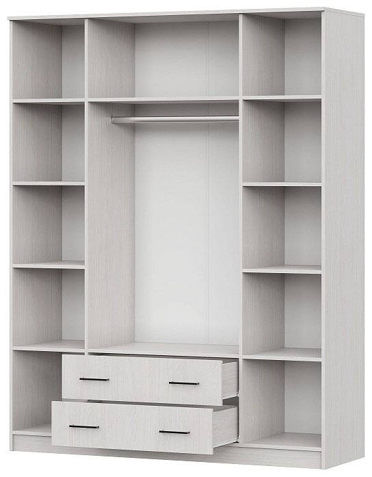 Распашной шкаф ШК 1 SV-0038, 160.1x205х52 см, белый купить,NaN