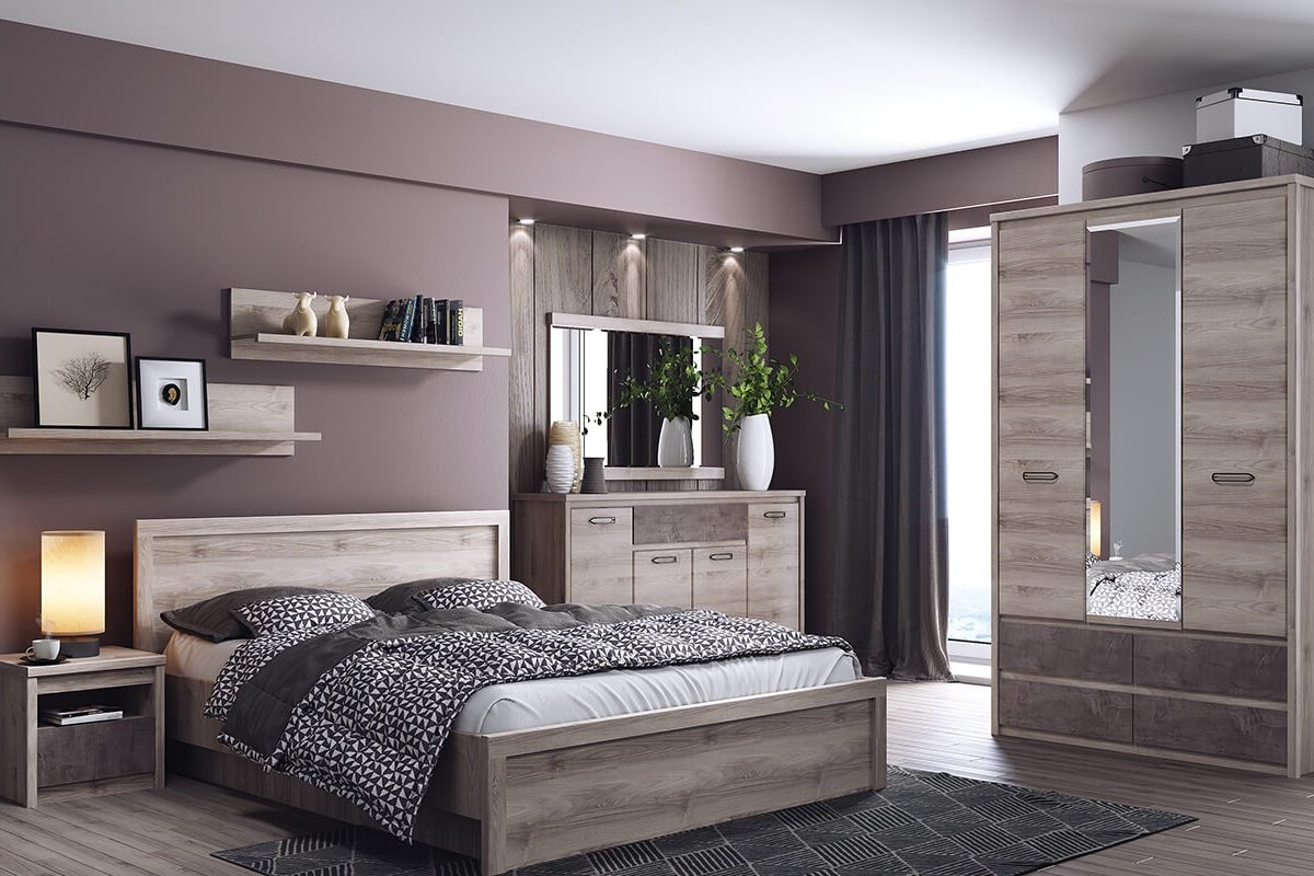 Кровать Anrex Джаз 160x200см бежевая