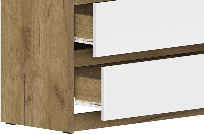 Комод SV Денвер 14792, 138x39x75 см, коричневый, белый купить,0