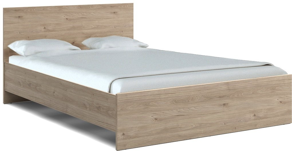 Кровать MyStar Сноули 00042598 160x200см светло-коричневая купить,NaN