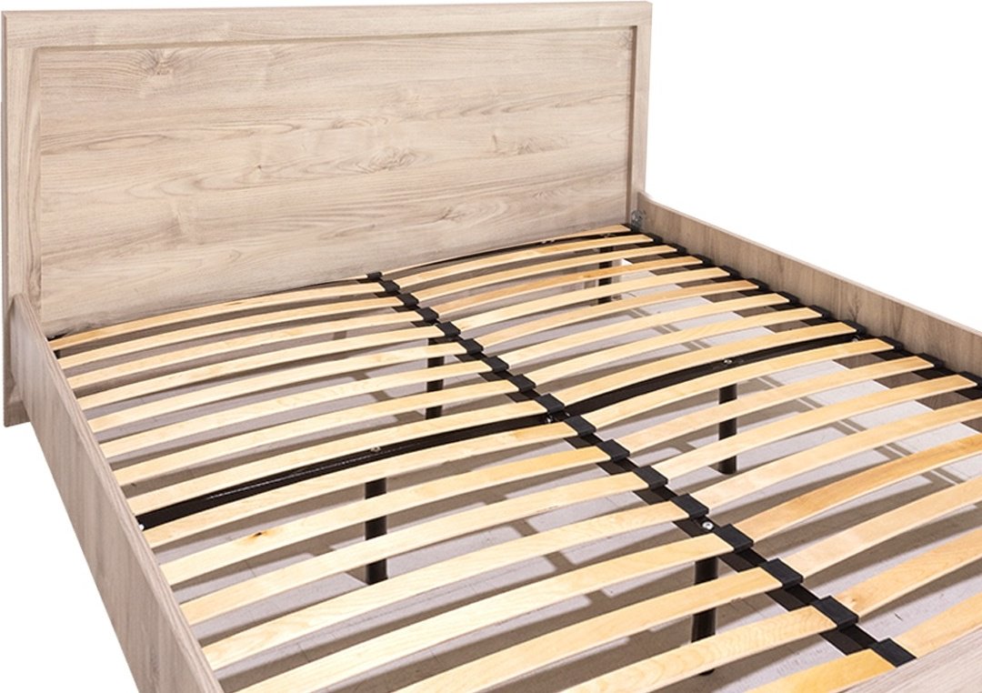Кровать Anrex Джаз найбори 160x200см коричнево-бежевая купить,NaN