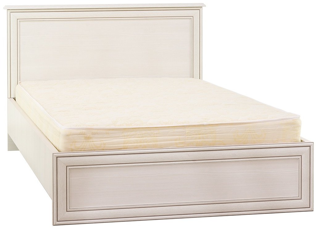 Кровать Anrex Тиффани Вудлайн 120x200см бежевая купить,NaN