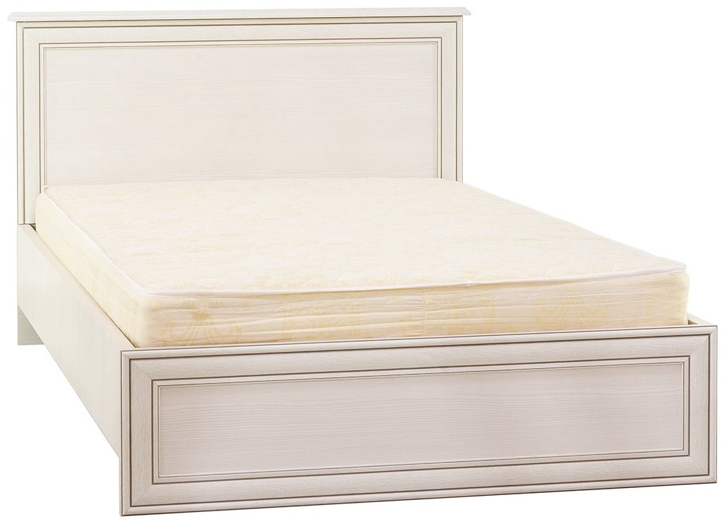 Кровать Anrex Тиффани Вудлайн 120x200см бежевая купить,NaN
