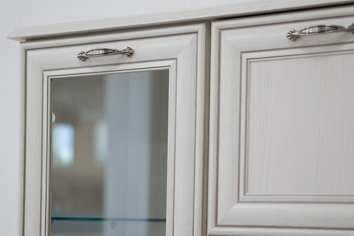 Комод ANREX Тиффани 1V2D1S, 94x37x125.3 см, белый - ForteMarket Комод ANREX Тиффани 1V2D1S, 94x37x125.3 см, белый купить,0