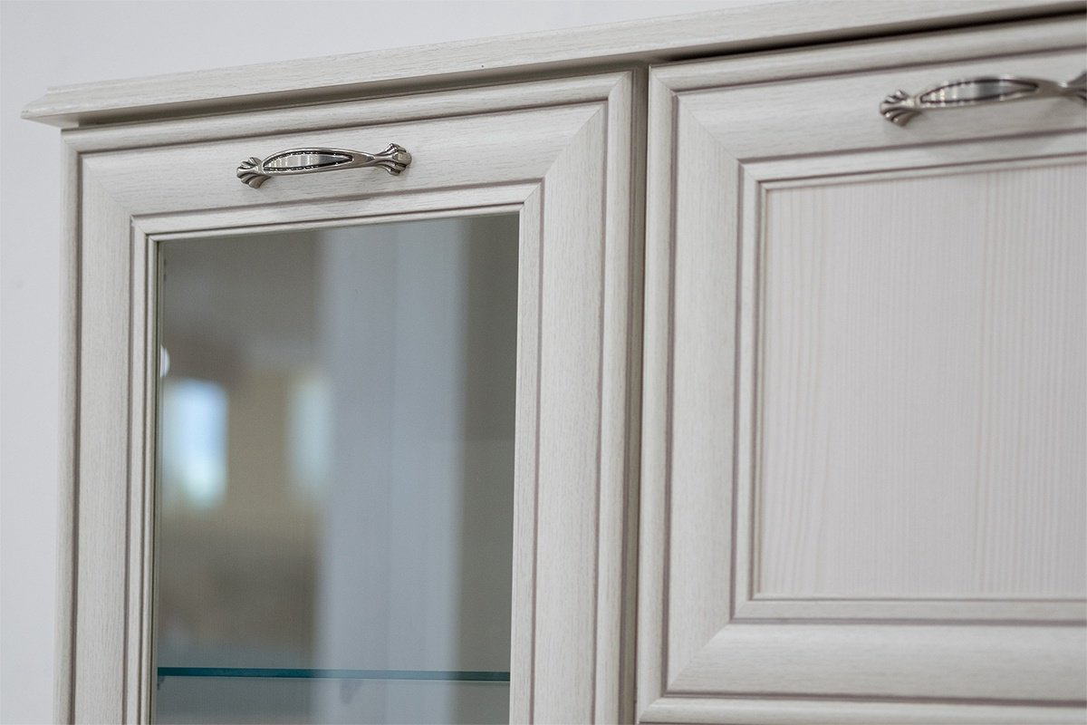 Комод ANREX Тиффани 1V2D1S, 94x37x125.3 см, белый купить,NaN