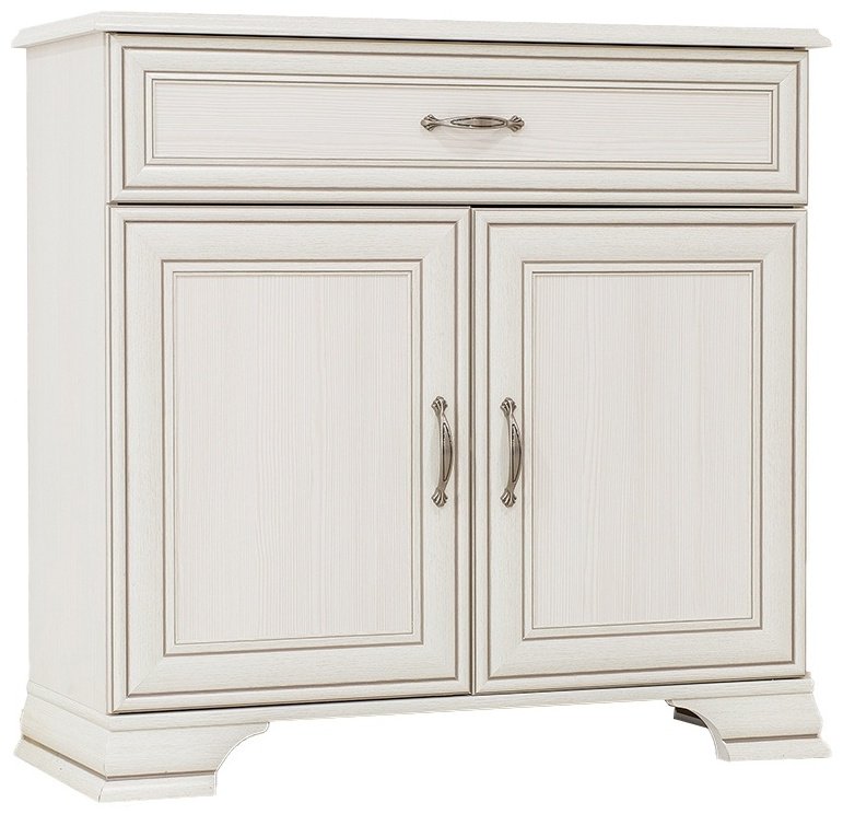 Комод Anrex Тиффани 2D1S 94x37x90.1см белый купить,NaN