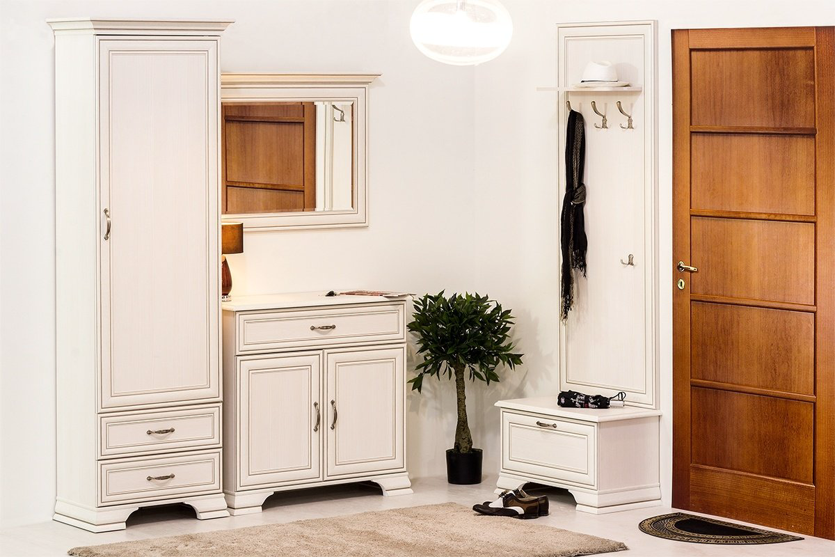 Комод Anrex Тиффани 2D1S 94x37x90.1см белый купить,NaN
