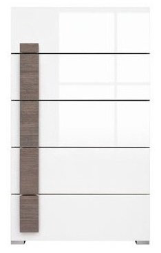 Комод Гербор 60x39x102 см, ЛДСП, ДомеKOM5S-  купить,NaN