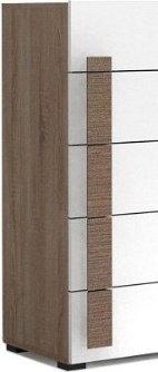 Комод Гербор 60x39x102 см, ЛДСП, ДомеKOM5S- - ForteMarket Комод Гербор 60x39x102 см, ЛДСП, ДомеKOM5S- купить,0