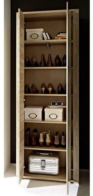 Распашной шкаф Involux REG1L1D/22/8, 82x220х40 см, светло-коричневый купить,NaN