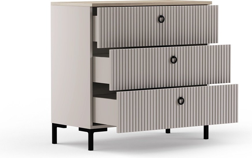 BRW Брест Доменика, 00042365, 85.5x41x81 см, серый, светло-коричневый - ForteMarket BRW Брест Доменика, 00042365, 85.5x41x81 см, серый, светло-коричневый купить,0