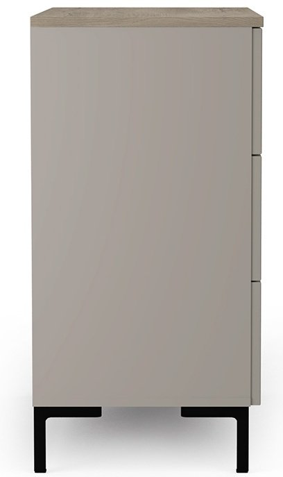 Комод BRW Брест Доменика 00042365 85.5x41x81см серый купить,NaN