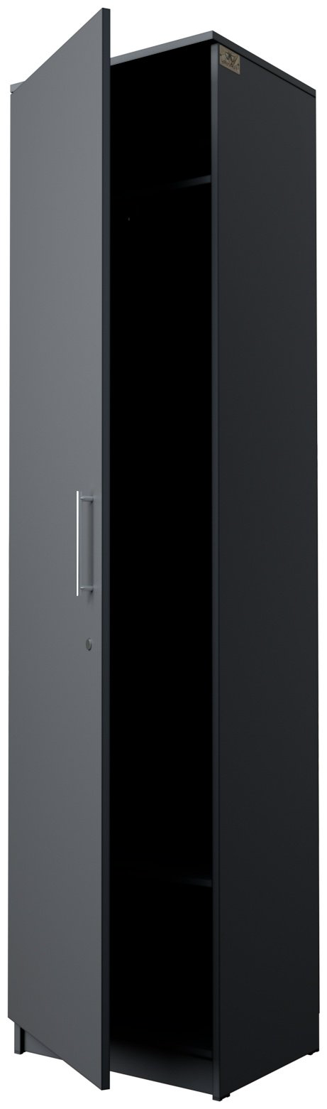 Шкаф распашной Мебель Азии Классик 50.2x200х40см серый купить,42990