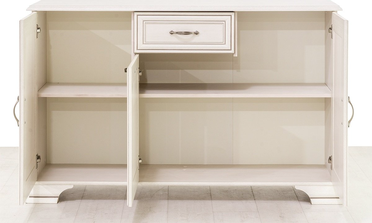 Комод Anrex Тиффани 3D1S 139x37x90.1см бежевый купить,NaN