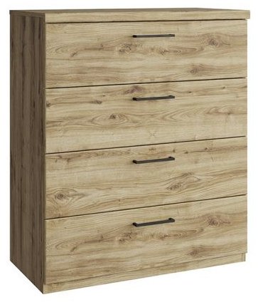 Комод Anrex Дорсет 4S 80x41x94см коричневый купить,NaN