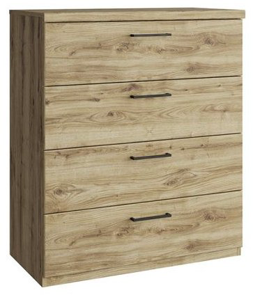 Комод Anrex Дорсет 4S 80x41x94см коричневый купить,NaN
