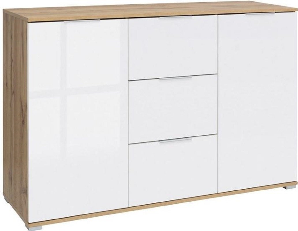 Комод Loftwood 135x41x86 см, ЛДСП, Злата 006 KOM2D3S тахо купить,NaN