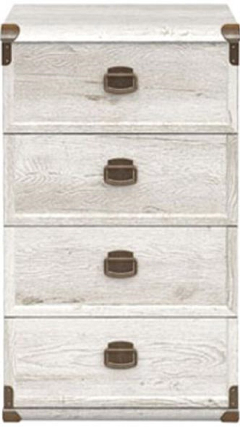 Комод Loftwood Индиана-10 JKOM 4s/50 каньйон 50x40x87см белый купить,NaN