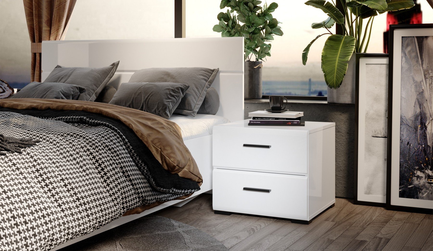 Кровать Imperial Йорк 200x160х90.5см белый купить,NaN