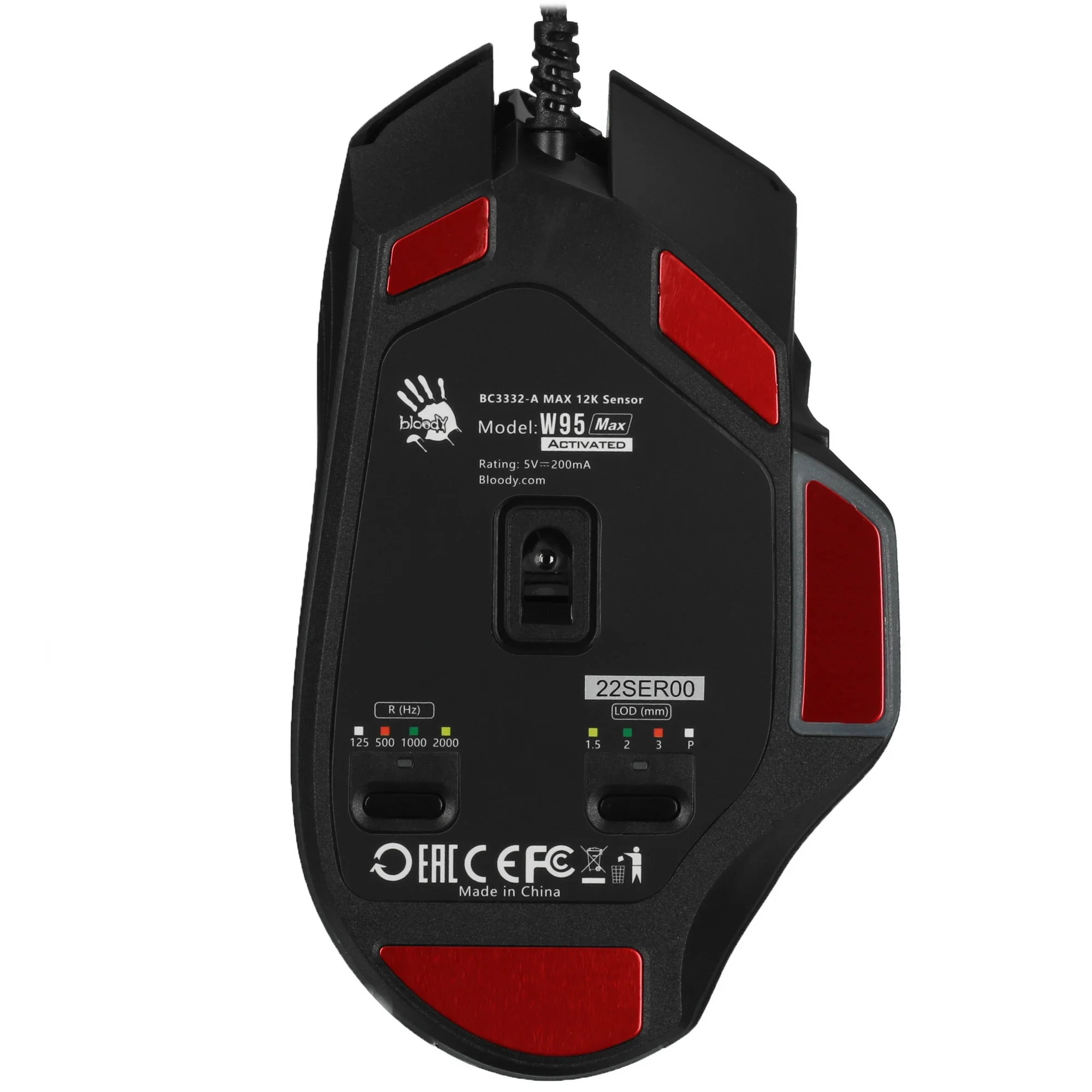 Мышка игровая Bloody W95Ultra Stone Black купить,13990