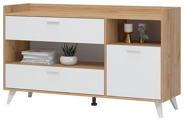 Комод Стендмебель Ирис 140x42.5x82см светло-коричневый купить,NaN