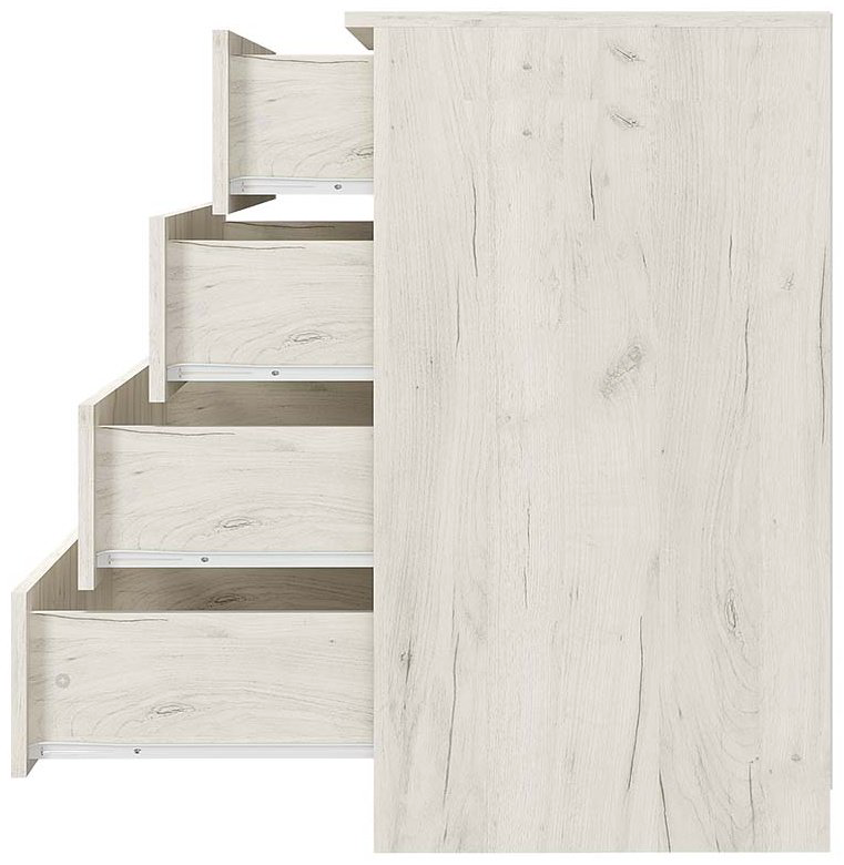 Комод BTS Фиеста 85x50x86.6см серый купить,NaN