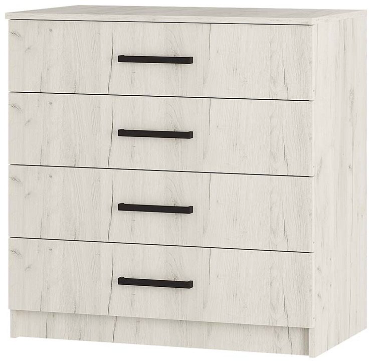 Комод BTS Фиеста 85x50x86.6см серый купить,NaN