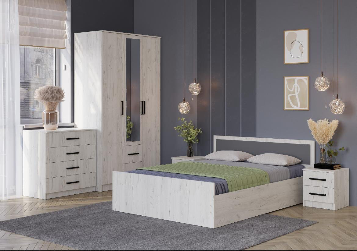 Комод BTS Фиеста 85x50x86.6см серый купить,NaN