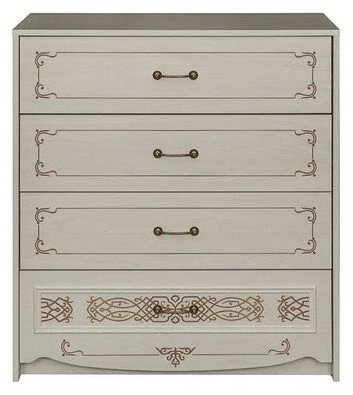 Комод Моби Флоренция 10.102 87x40x95см белый купить,NaN