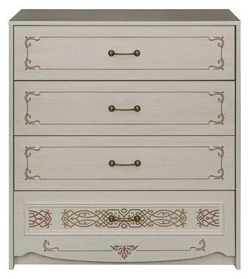 Комод Моби Флоренция 10.102 87x40x95см белый купить,NaN