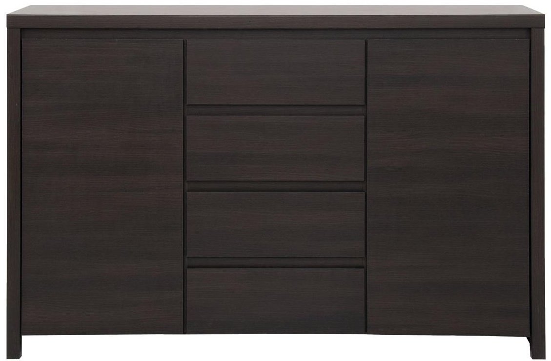 Комод BRW Украина Каспиан 011, 143x40x92 см, темно-коричневый