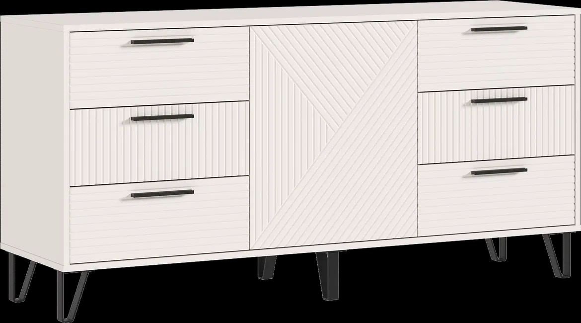 Комод МИФ Флэш, 150.2x42.6x73 см, кашемир купить,0