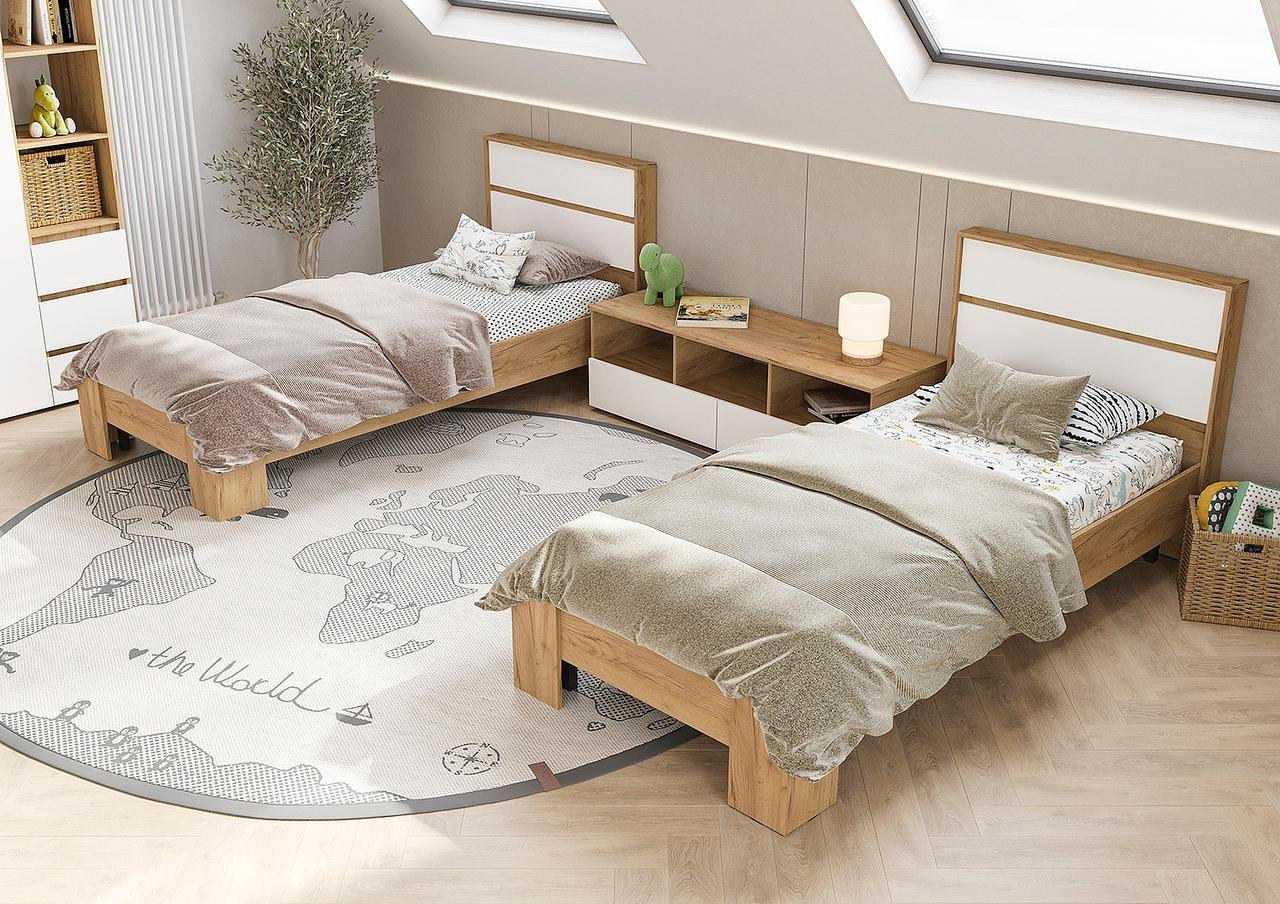 Кровать Стендмебель Хелен 90x200см коричневый купить,NaN