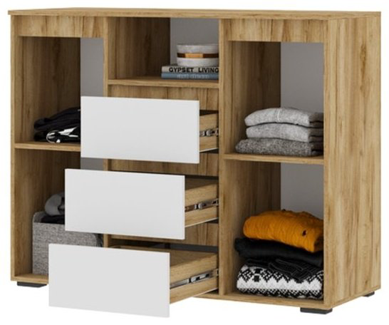 Комод Стендмебель Хелен КМ01 1202 120x46x96см коричневый купить,NaN