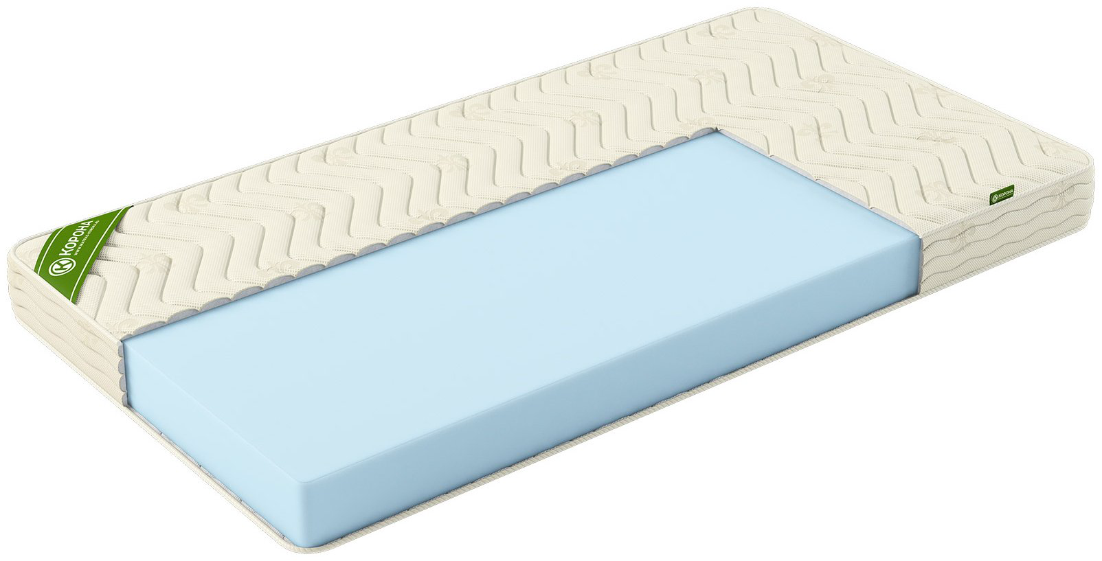 Кровать Мебель Азии Afina 200x140х102.5см серый купить,103990