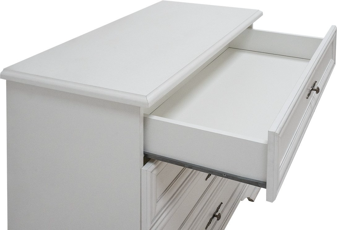 Комод BRW Кентаки KOM 4S 94.5x44.5x90.5см белый купить,NaN