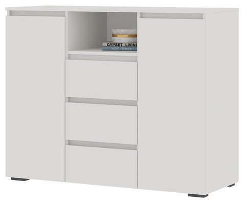 Комод Buga 120x46x96см белый купить,NaN