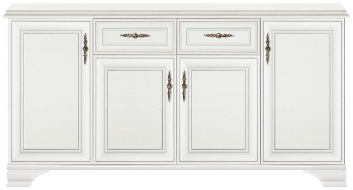 Комод BRW Кентаки KOM4D2S, 184x44.5x90.5 см, белый купить,NaN