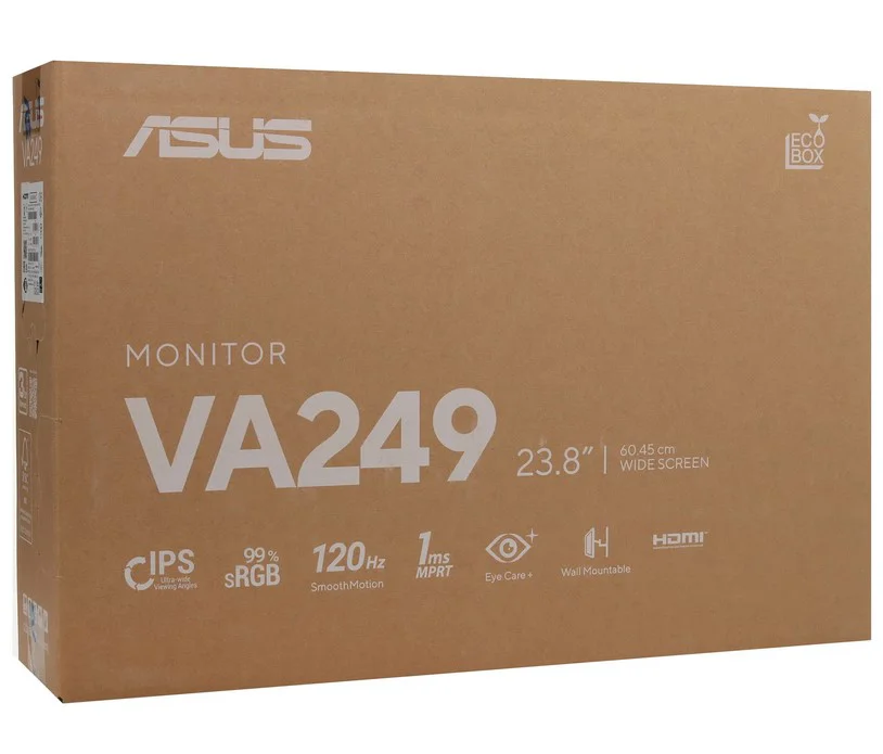 Монитор Asus VA249HG 90LM02W0-B01171 23.8" Black
