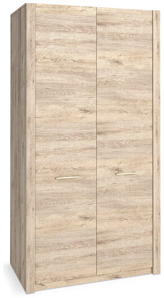 Распашной шкаф MySTAR Вирджиния 1830, 101.8x197.7х58.6 см, бежевый купить,NaN
