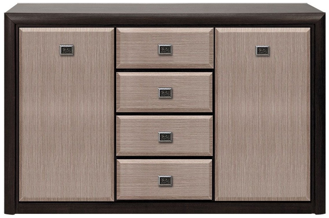 Комод BRW Коен КОМ1S, 150x40x93 см, коричневый, бежевый купить,0