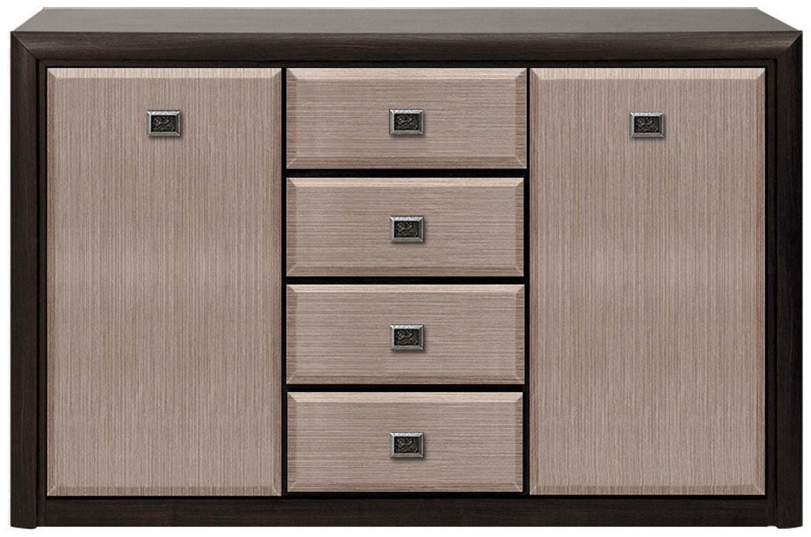 Комод BRW Коен КОМ1S, 150x40x93 см, коричневый, бежевый купить,NaN