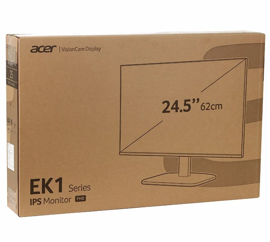 Монитор 24.5" Acer EK251QP6bi UM.KE1EE.601 Black купить,56990